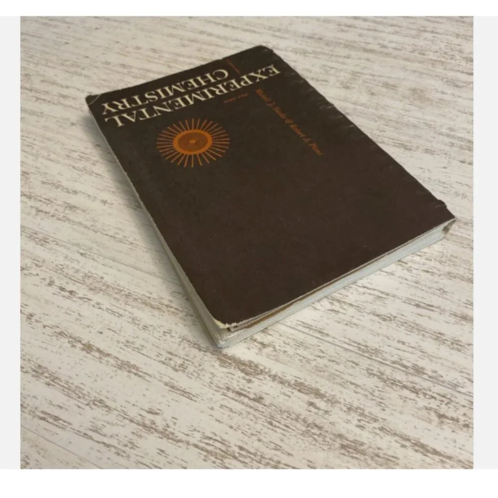 Experimental Chemistry 3rd Ed Sienko Plane 1966 Vintage Spiral Lab Manual